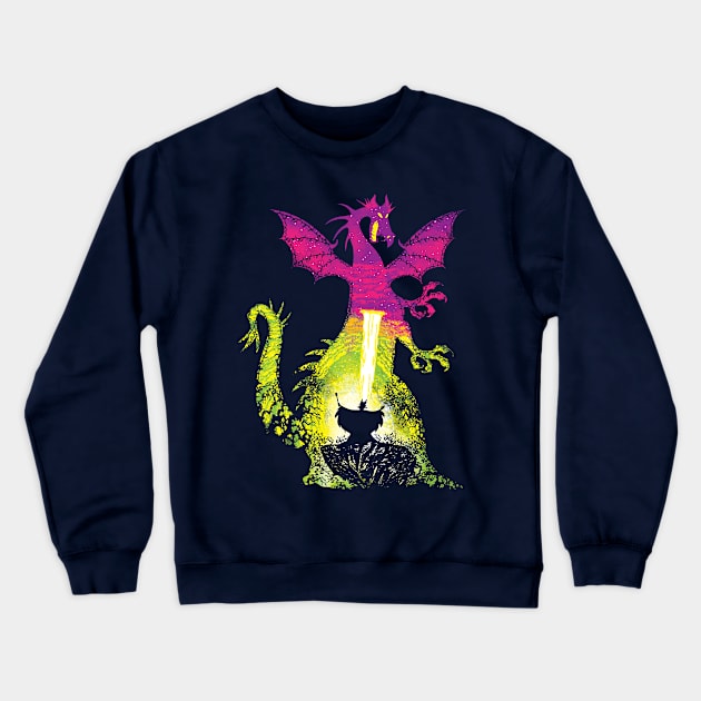 Evil Witch Crewneck Sweatshirt by Daletheskater